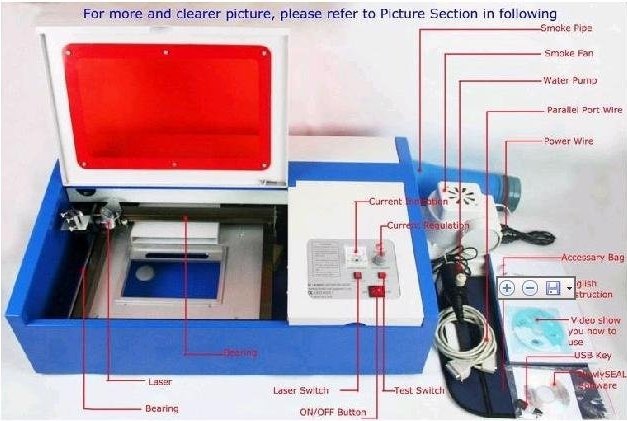 / 220V 40w 레이저 조각기의 CO2 레이저 조각기 레이저 절단기 레이저 기계 USB 포트 핫 110V/110v / 220v 40w LASER ENGRAVING MACHINE CO2 laser engraver laser cutting machine lase